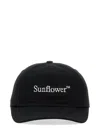 Sunflower Baseball Hat With Logo In Black
