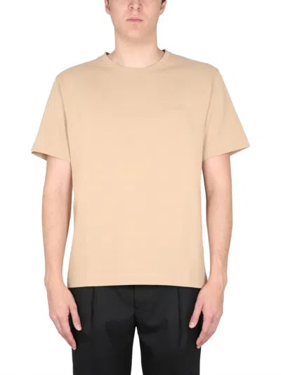 SUNFLOWER BEIGE CREW NECK T-SHIRT
