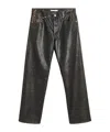 Sunflower Belt Loop Casual Pants In Black