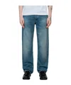 Sunflower Belt Loop Denim Trousers In Blue