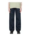 Sunflower Belt Loop Denim Trousers In Blue