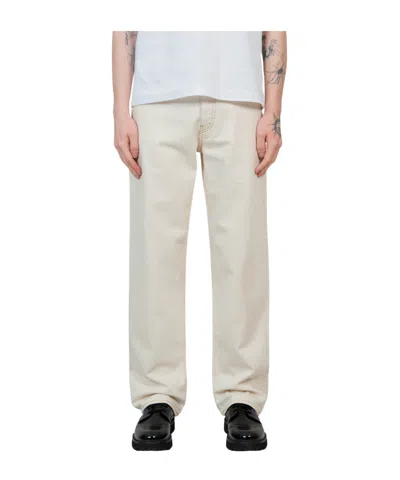 Sunflower Belt Loop Denim Trousers In Neutral