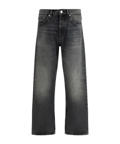 Sunflower Belt Loop Jeans In Black