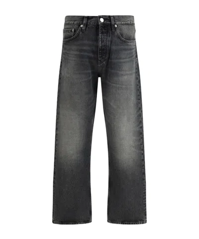 Sunflower Relaxed Boot Belt Loop Jeans In Black
