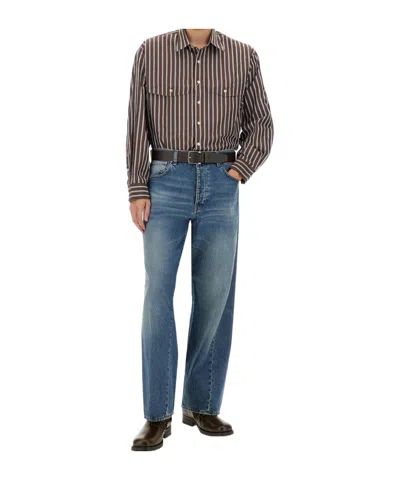 Sunflower Belt-loop Jeans In Blue