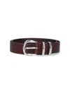 Sunflower Tip End Belt In Brown