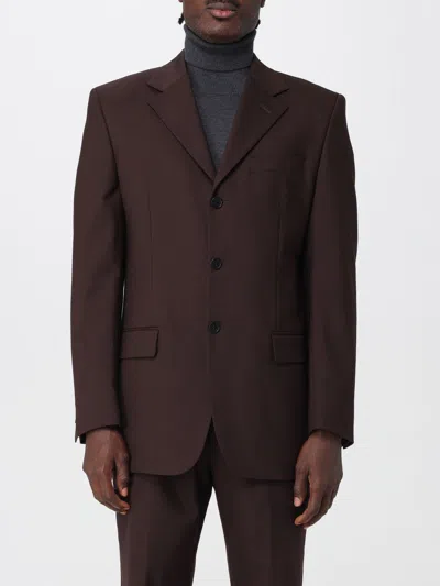Sunflower Long-sleeved Suit Jacket In Brown