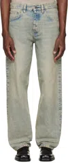 Sunflower Belt Loop Jeans In Blue