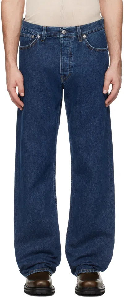 Sunflower Blue Loose Jeans In Rinse Blue736