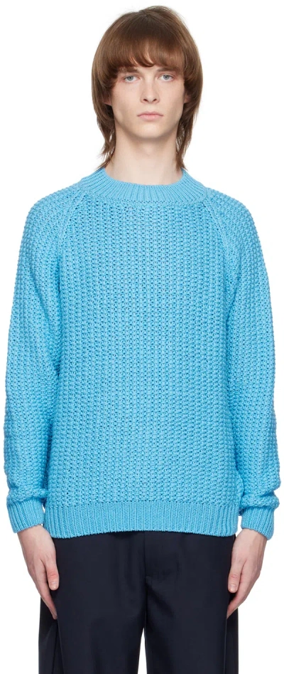 Sunflower Blue Tape Sweater In 220 Blue