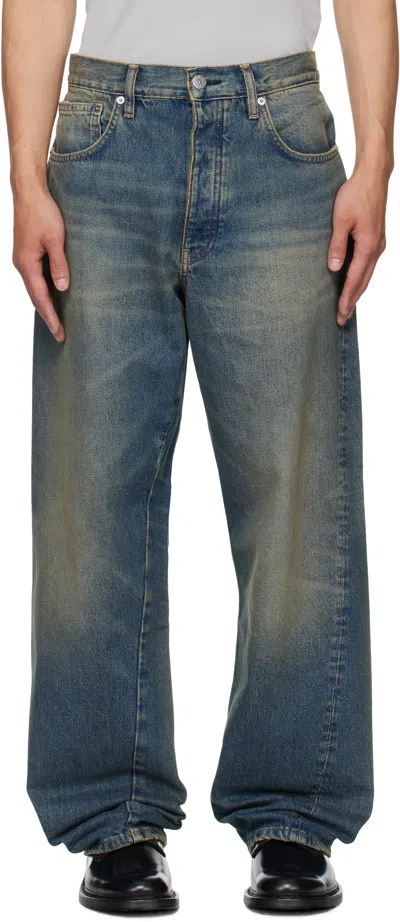 SUNFLOWER BLUE WIDE TWIST JEANS