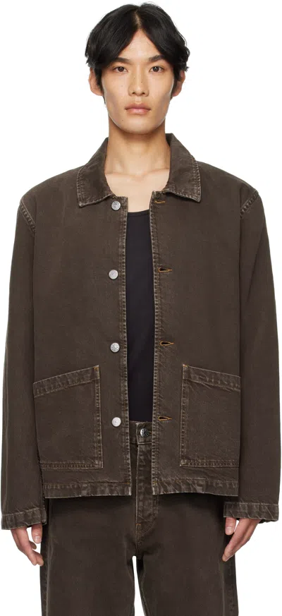Sunflower Brown Worker Denim Jacket