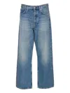 Sunflower Button-fly Patch-pocket Jeans In Multi