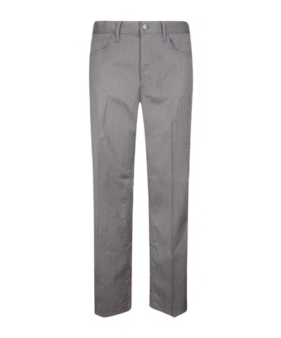 Sunflower Casual Trousers With Belt Loops In Gray