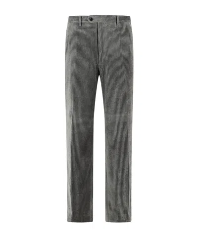 Sunflower Casual Trousers With Belt Loops In Gray