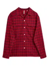 Sunflower Check-pattern Shirt In Red