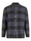 Sunflower Casual Shirt Checked Pattern Long Sleeves In Gray