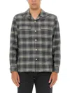 Sunflower Classic Check Plaid Shirt In Gray