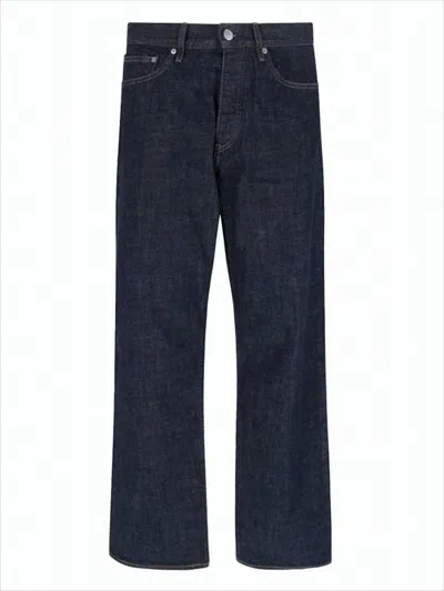 Sunflower Classic Straight-leg Denim Pants In Blue