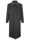 Sunflower Winter Button-fastening Pocket Coat In Multi