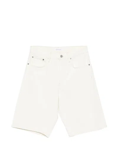 Sunflower Cotton Bermuda Shorts In White