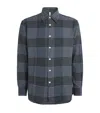 Sunflower Casual Shirt Checked Pattern Long Sleeves In Blue