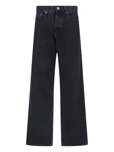 Sunflower Cotton Jeans In Black