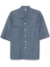 Sunflower Blue Cotton Shirt