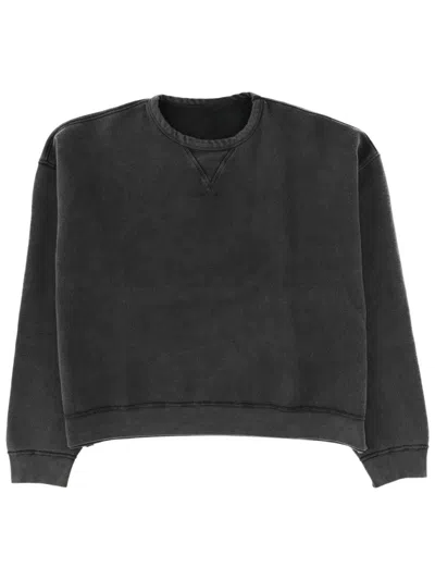 Sunflower Cotton Sweatshirt In Black