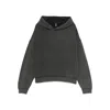 Sunflower Washed Cotton Hoodie In Gray