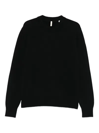 Sunflower Crew Neck Sweater In Black