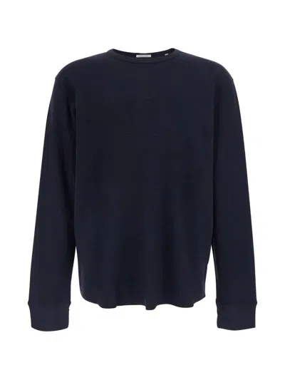 Sunflower Crew-neck Long-sleeve Sweater In Blue
