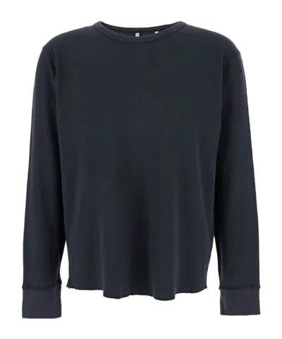 SUNFLOWER CREWNECK T-SHIRT WITH LONG SLEEVES