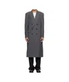 Sunflower Db Striped Coat In Gray