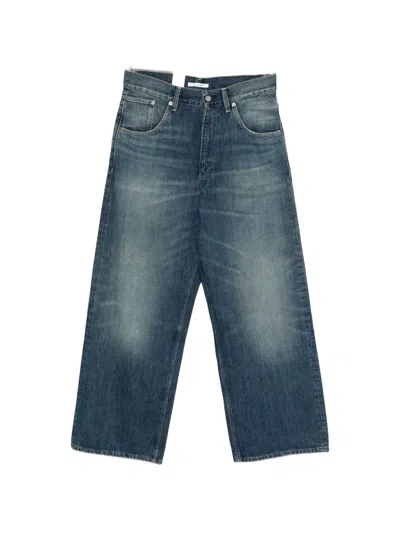 Sunflower Deep Organic Cotton Denim In Blue