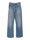 Sunflower Button-fly Patch-pocket Jeans In Blue