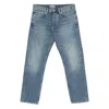 Sunflower Belt Loop Denim Trousers In Blue