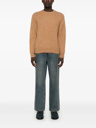 Sunflower Air Crew-neck Jumper In Brown