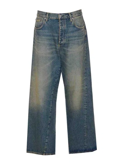 SUNFLOWER DIRTY BLUE WIDE TWIST JEANS