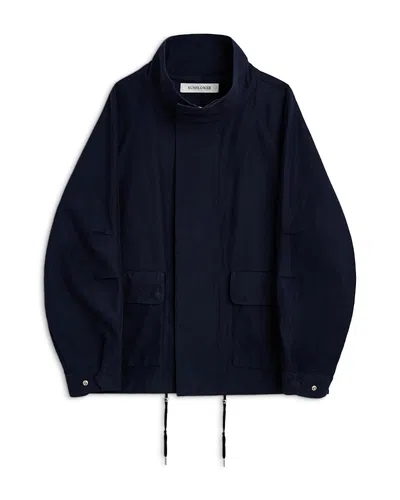 Sunflower Drawstring Field Jacket In Black
