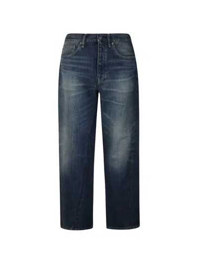 Sunflower Five-pocket Denim Jeans In Blue