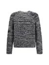 Sunflower Frederik Contrast Sweater In Gray