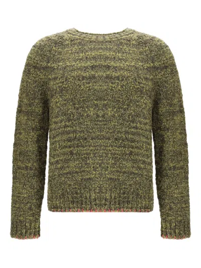 Sunflower Frederik Contrast Sweater In Green