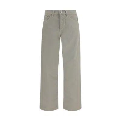 Sunflower Gray Cotton Casual Pants