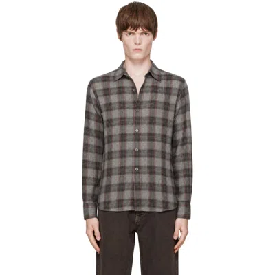 Sunflower Gray Studio Shirt In Brown
