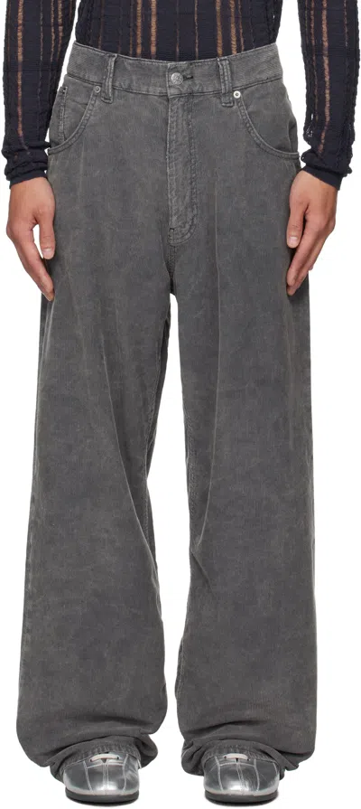 Sunflower Gray Super Wide Jeans