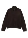 Sunflower Half-zip Sweatshirt In Brown