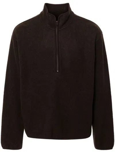 Sunflower Half-zip Sweatshirt In Brown