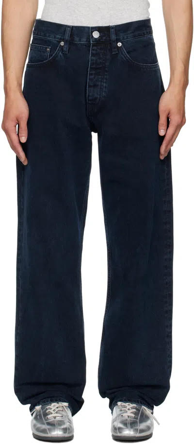 Sunflower Indigo Loose Jeans In Black