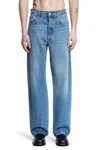 Sunflower Blue Five Pocket Jeans With Logo Patch On The Back